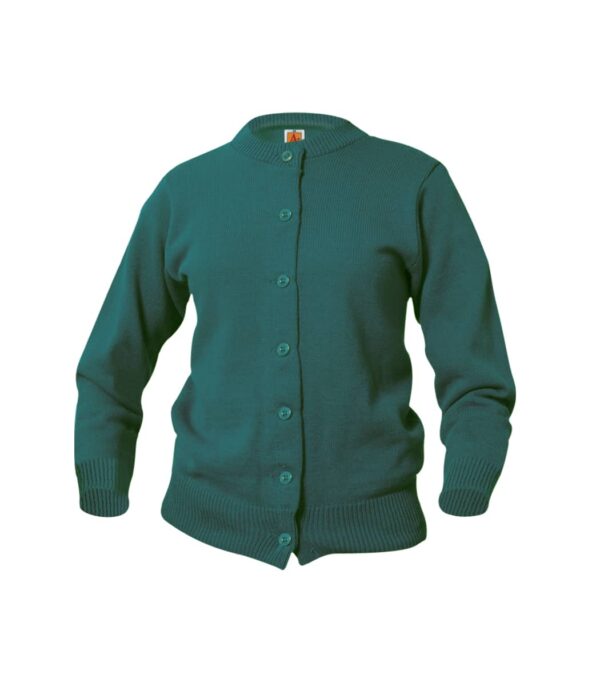 SH Lynn Green Girls Cardigan