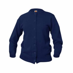 STA Navy Girls Cardigan