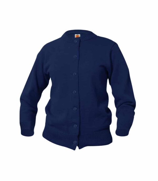 STA Navy Girls Cardigan