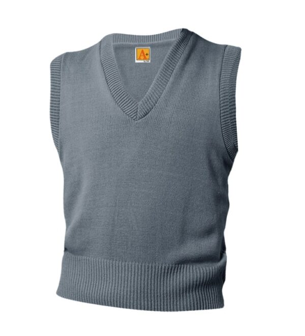 St. Anthony Grey Sweater Vest