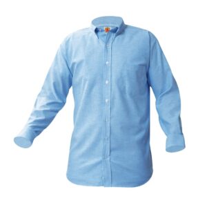 Blue Oxford Shirt Long Sleeve