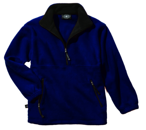 PCSS Navy Fleece 1/4 Zip Pullover