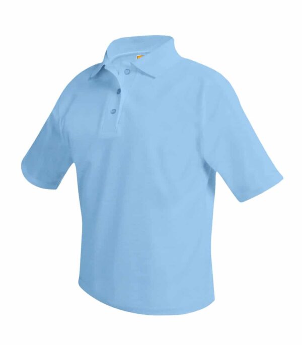 EBCC Blue Polo Shirt w/School Logo
