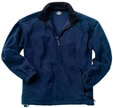 Navy Fleece Full Zip Jacket