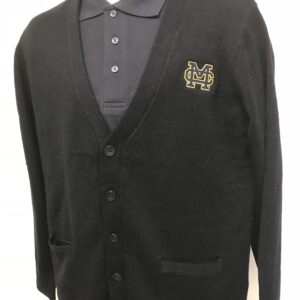 MC Navy V-Neck Cardigan w/Pockets