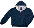 St. Anthony Navy Nylon Hooded Jacket