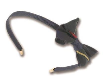 Small Headband w/Plaid Bow