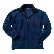 QCA Navy Fleece Full Zip Jacket