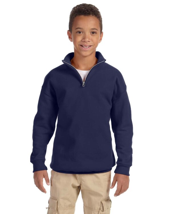 KIPP 1/4 Zip Navy Sweatshirt