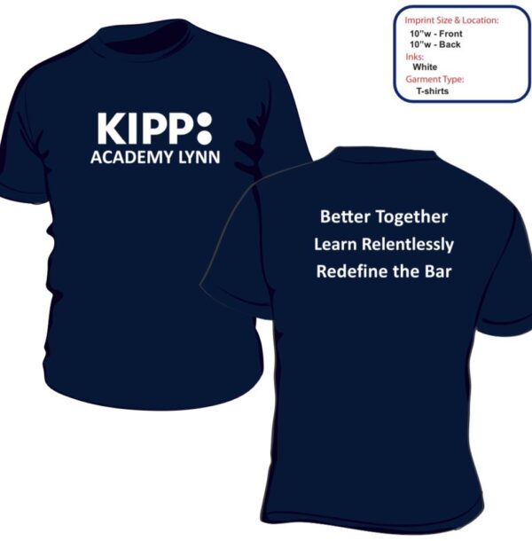 KIPP Royal Blue T-Shirt Short Sleeve