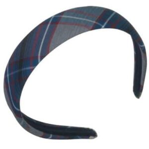 Large Plaid Headband