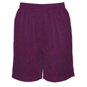 SJS Maroon Mesh Shorts