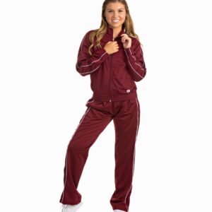 SJS Maroon Warm Up Jacket